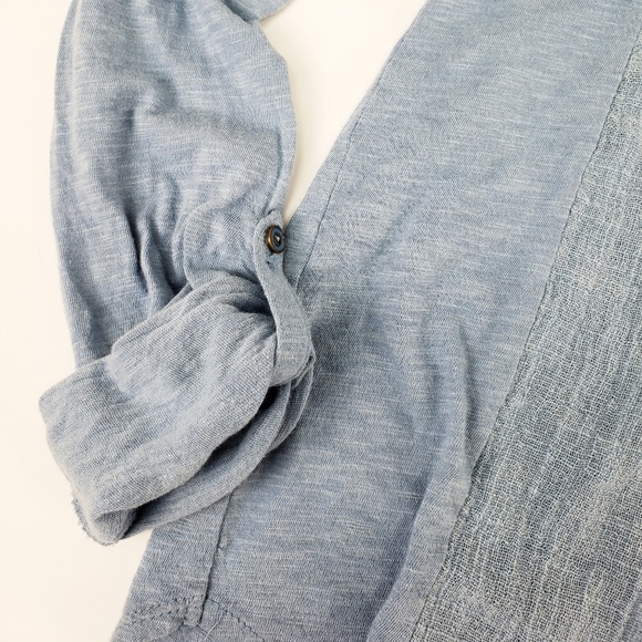 Womens Lucky Brand Light Weight Blue Shirt Size XS - Picture 3 of 7